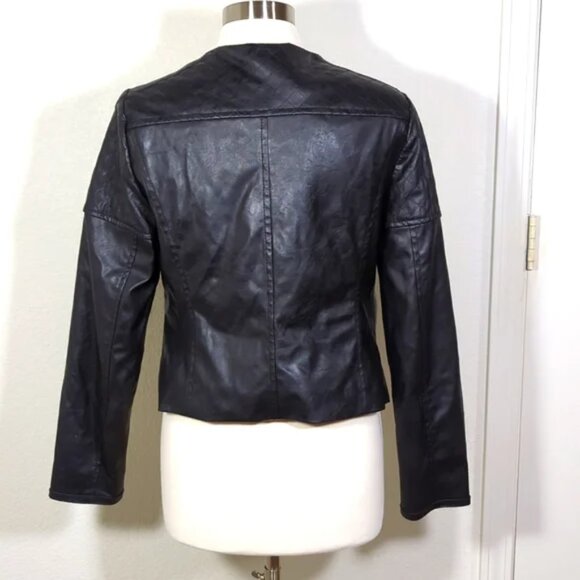 The Limited faux leather jacket blazer M Gorgeous EUC - Picture 3 of 5